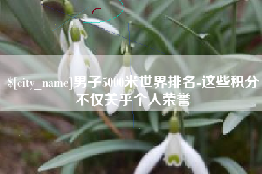 禹州男子5000米世界排名-这些积分不仅关乎个人荣誉