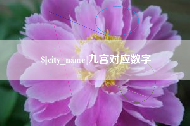 禹州九宫对应数字