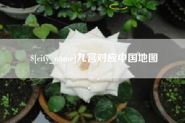 禹州九宫对应中国地图