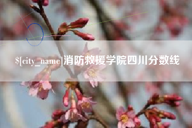 禹州消防救援学院四川分数线