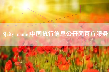 禹州中国执行信息公开网官方服务