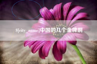 禹州中国的几个金牌啊