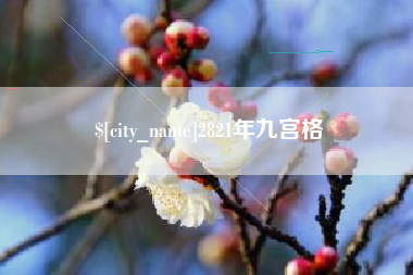 禹州2821年九宫格
