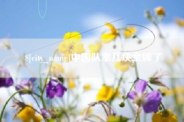 禹州中国队拿几块金牌了