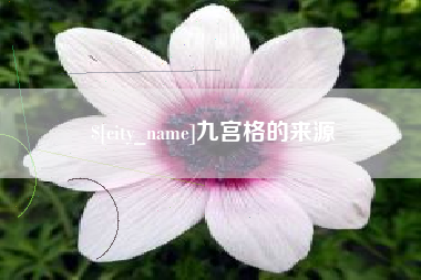 禹州九宫格的来源
