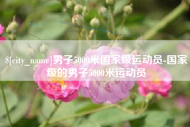 禹州男子5000米国家级运动员-国家级的男子5000米运动员