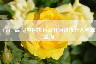 禹州中国执行公开网被执行人名单查询
