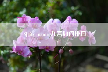 禹州九宫如何排日