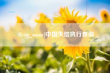 禹州中国失信执行查询