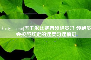 禹州五千米比赛有领跑员吗-领跑员会按照既定的速度匀速前进