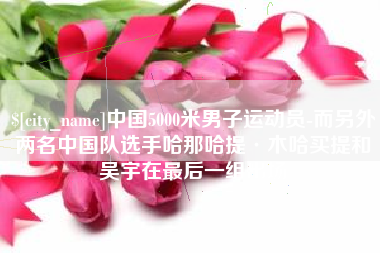 禹州中国5000米男子运动员-而另外两名中国队选手哈那哈提·木哈买提和吴宇在最后一组出场