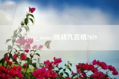 禹州挑战九宫格2019