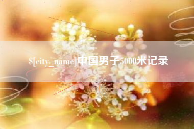 禹州中国男子5000米记录