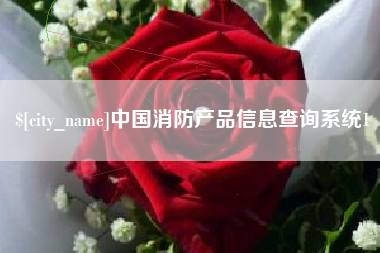 禹州中国消防产品信息查询系统1