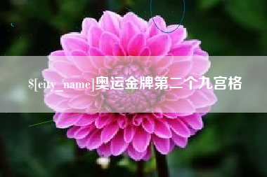 禹州奥运金牌第二个九宫格