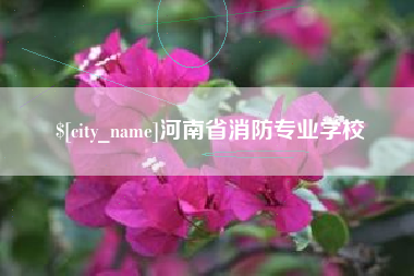 禹州河南省消防专业学校