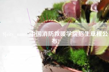 禹州中国消防救援学院招生章程公布!